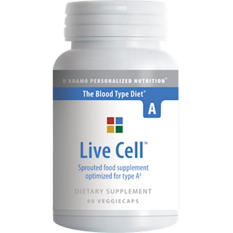 Live Cell A (D'Adamo Personalized Nutrition) Front