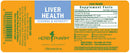 liver health herb pharm label