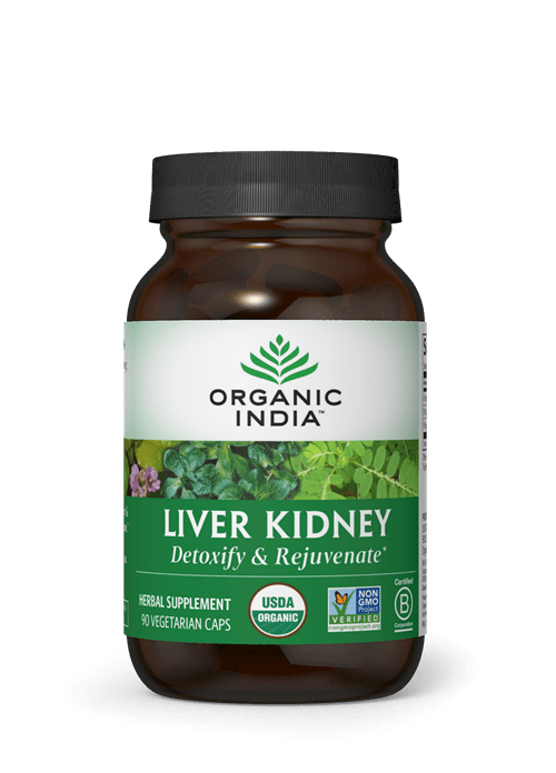 Liver Kidney 90ct (Organic India) Front