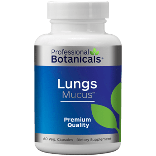 Lungs Mucus (Professional Botanicals) Front