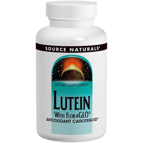 Lutein with Floraglo 20 mg (Source Naturals) Front