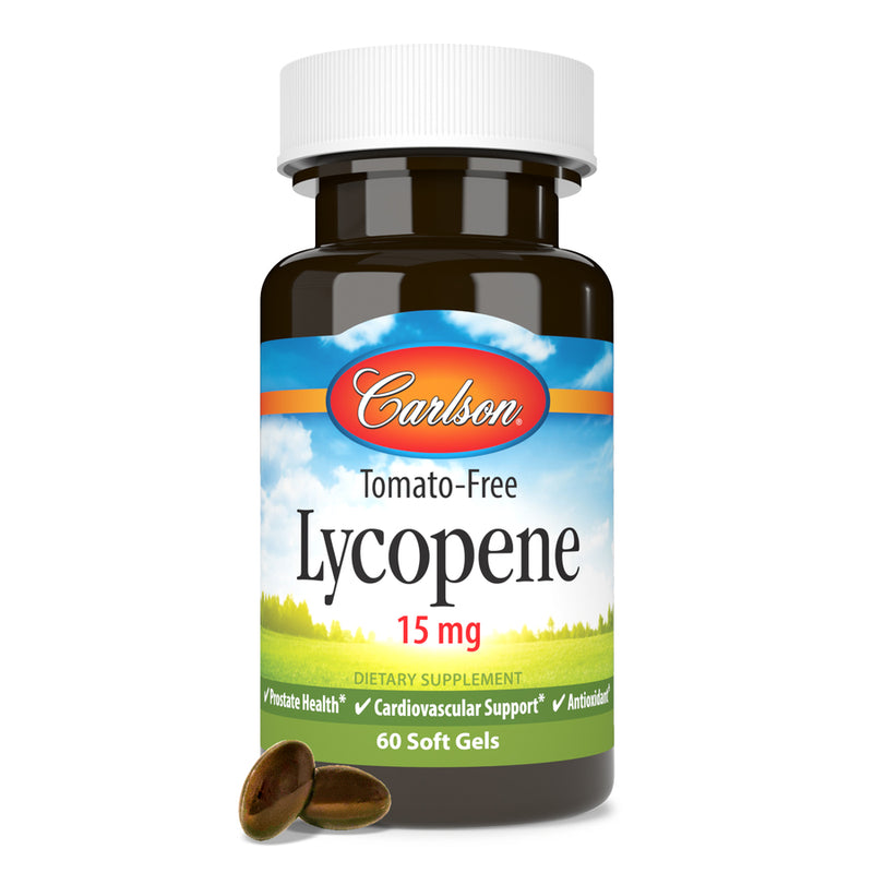 Lycopene 15 mg (Carlson Labs) 60ct Front