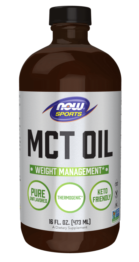 MCT Oil 16 fl. oz. (NOW) Front