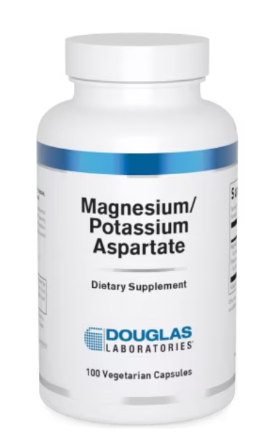 MAGNESIUM/POTASSIUM ASPARTATE (Douglas Labs) 100ct front