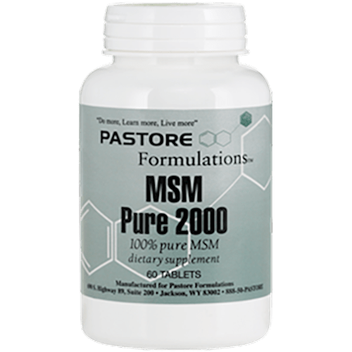 MSM 2000 mg (Pastore Formulations)