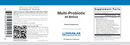 multi probiotic 40 billion douglas labs label