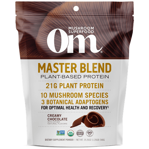 MUSHROOM MASTER BLEND CHOCOLATE PROTEIN (Om Mushrooms)
