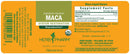 maca herb pharm label