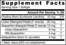 macula pf jarrow formulas supplement facts