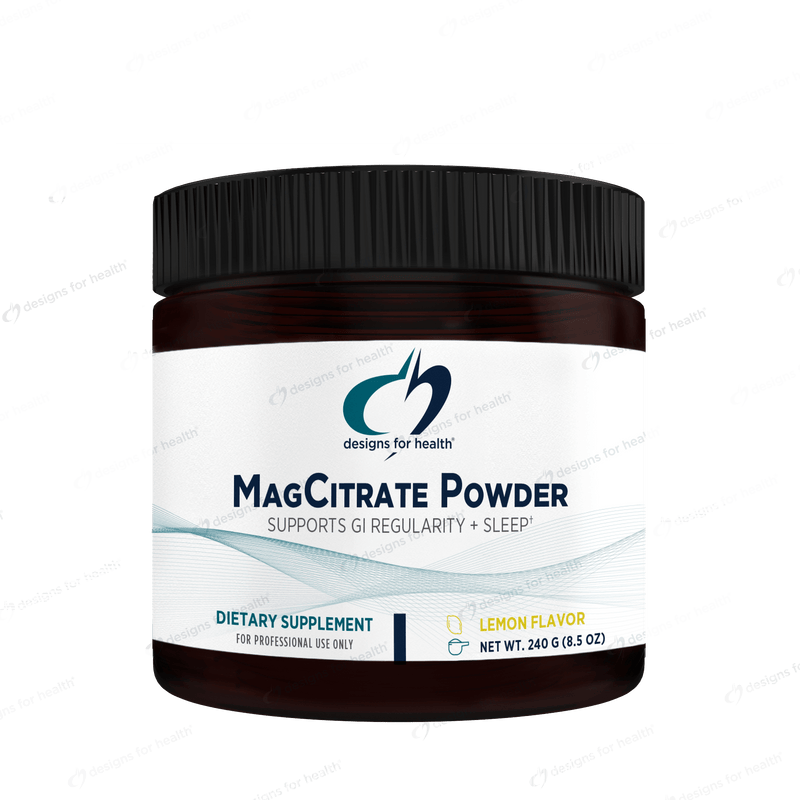 MagCitrate Powder (Designs for Health) Front