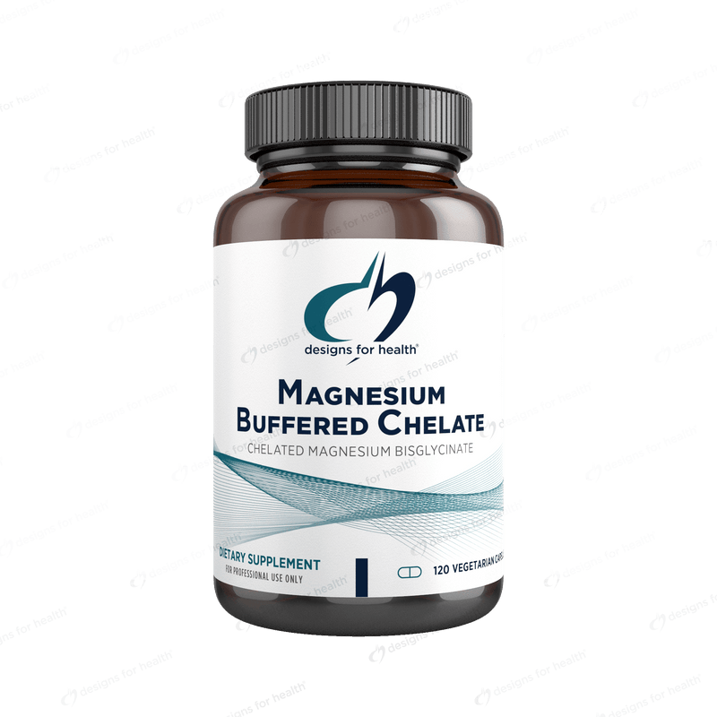 Magnesium Buffered Chelate 120ct (Designs for Health) Front