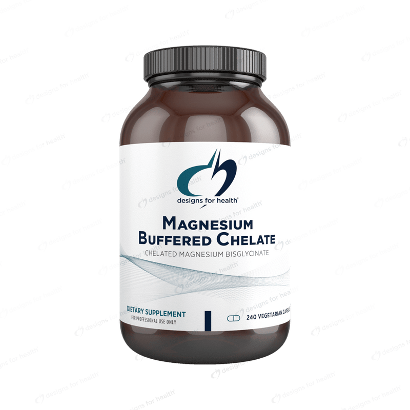 Magnesium Buffered Chelate 240ct (Designs for Health) Front