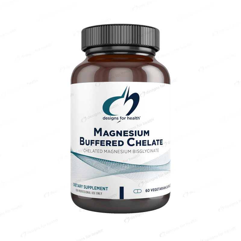 Magnesium Buffered Chelate 60ct (Designs for Health) Front