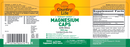 Magnesium Caps 300 mg (Country Life) Label