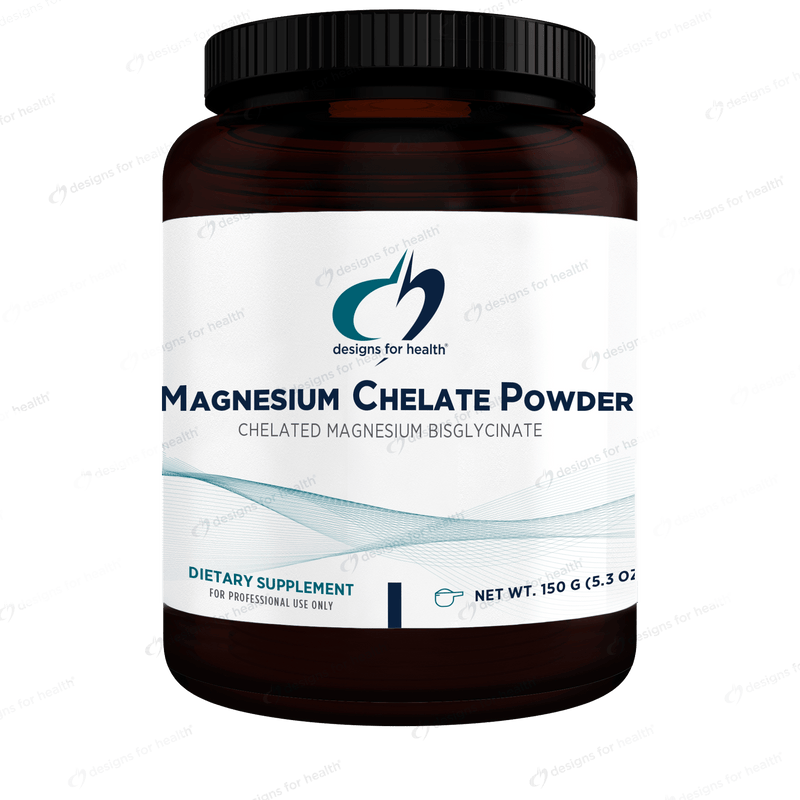 Magnesium Chelate Powder (Designs for Health) Front