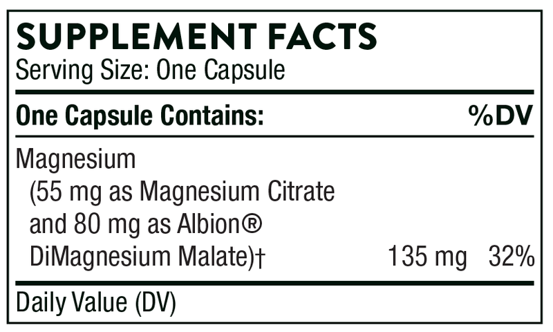 Magnesium Citramate Thorne Products