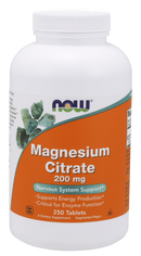 magnesium citrate 200 mg (now foods)