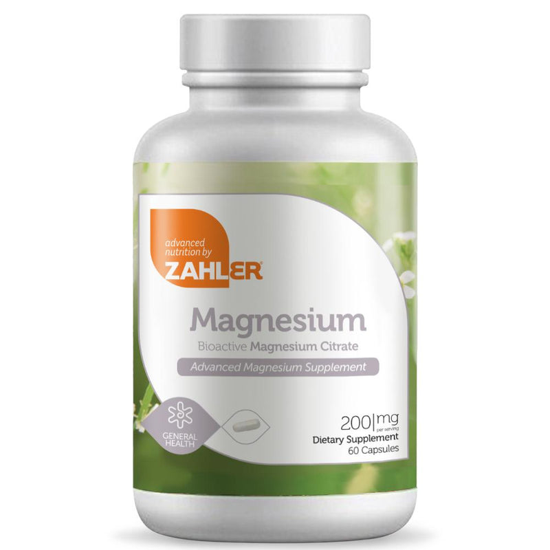 Magnesium Citrate (Advanced Nutrition by Zahler) Front