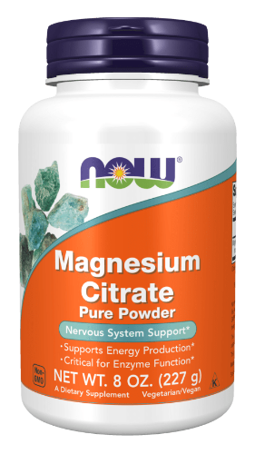 magnesium citrate powder (now foods)
