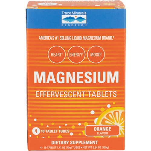 Magnesium Effervescent Tablets Trace Minerals Research