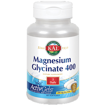 Magnesium Glycinate 400 mg 60ct KAL