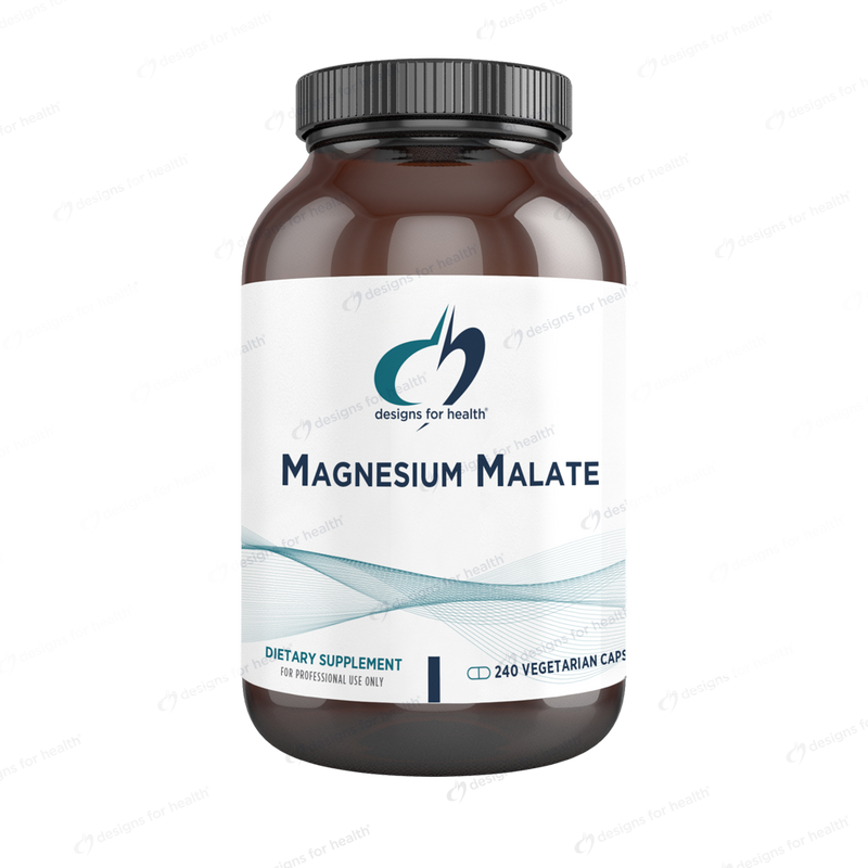 Magnesium Malate (Designs for Health) Front