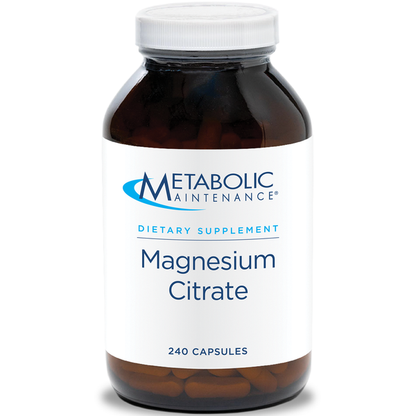 magnesium citrate (metabolic maintenance)