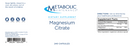 Magnesium Citrate 240count