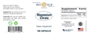 magnesium citrate bio-tech pharmacal label