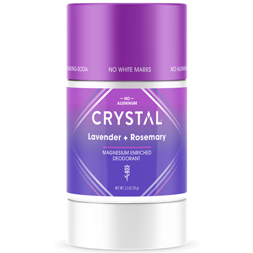 magnesium enriched lavender & rosemary deodorant stick (crystal)