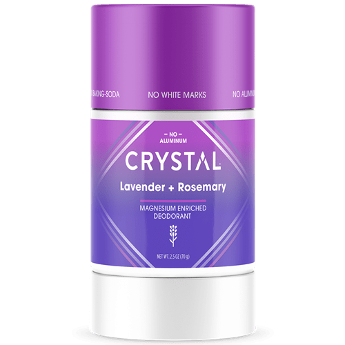 Magnesium Enriched Lavender & Rosemary Deodorant Stick (Crystal)