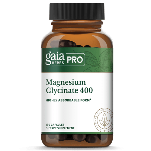 magnesium glycinate 400 gaia herbs pro