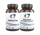 magnesium + adrenal support duo designs for health