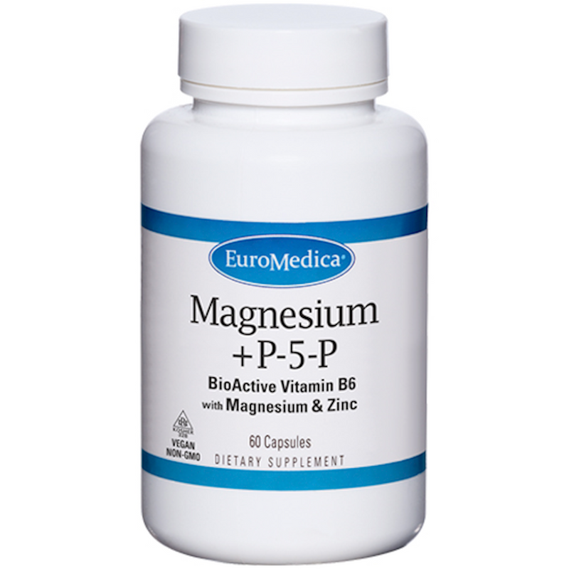 Magnesium + P-5-P (Euromedica) Front
