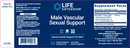 male vascular support (life extension) label