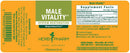 male vitality herb pharm label