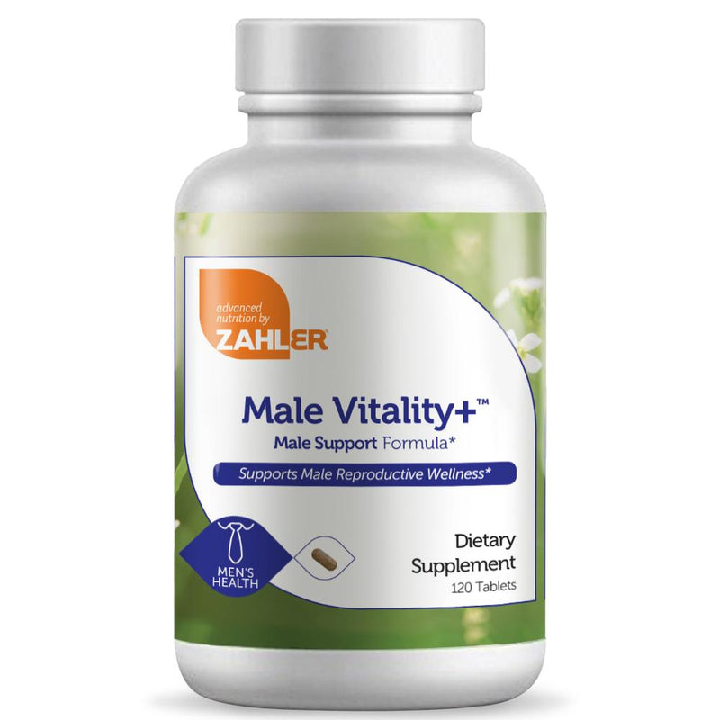 Male Vitality+ (Advanced Nutrition by Zahler) Front