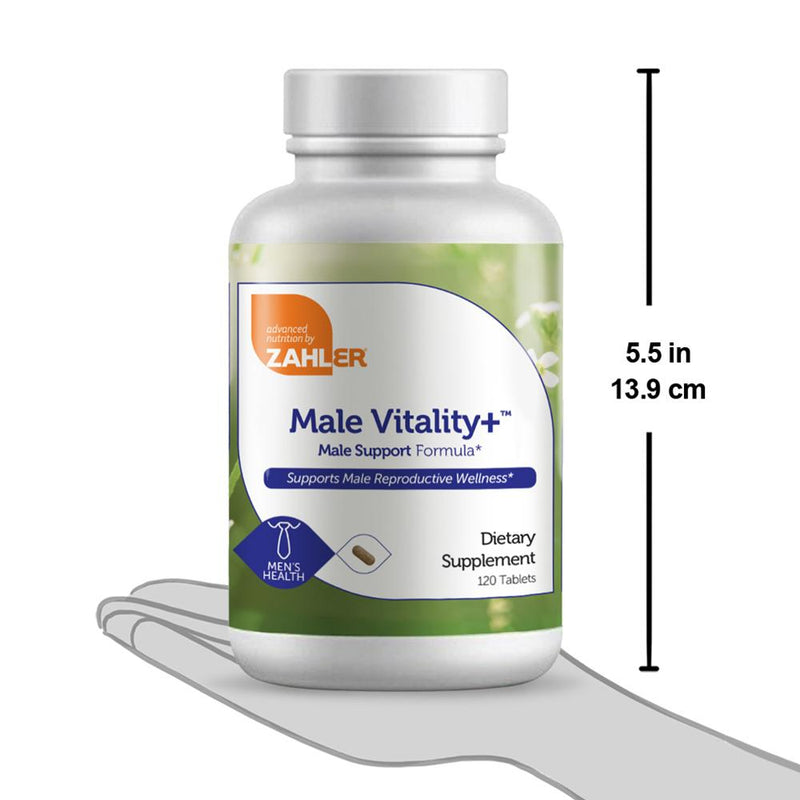 Male Vitality+ (Advanced Nutrition by Zahler) Size