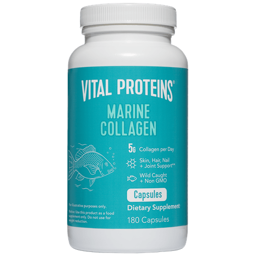 Marine Collagen Capsules (Vital Proteins) Front