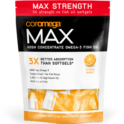 Max Super High Omega-3 Citrus (Coromega)