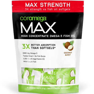 Max Super High Omega-3 Coconut (Coromega)
