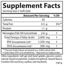 maximum omega 2000 carlson labs supplement facts