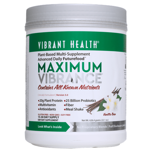 Maximum Vibrance Vanilla (Vibrant Health) Front