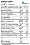maxxum 1 (karuna responsible nutrition) supplement facts