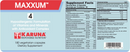 maxxum 4 (karuna responsible nutrition) label