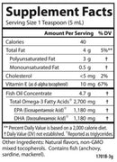 med omega fish oil 2700 mg carlson labs supplement facts