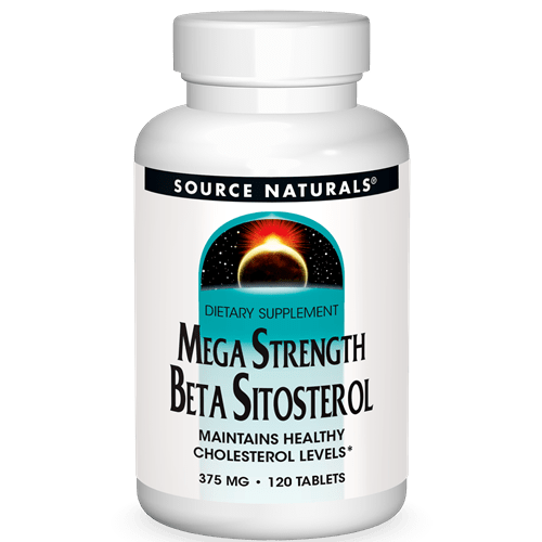 Mega Strength Beta Sitosterol (Source Naturals) Front