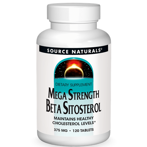 mega strength beta sitosterol source naturals