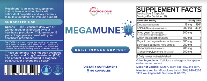 megamune daily immune support supplement