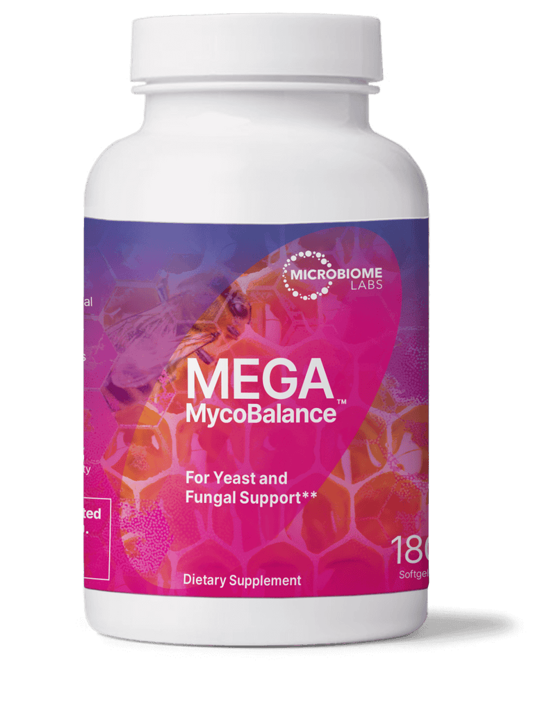 Mega Myco Balance (Microbiome Labs) - Carrageenan Free Fungal/Yeast Support front